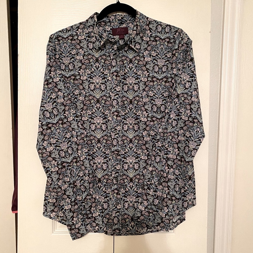J.Crew - Liberty Fabric Button-Down Shirt